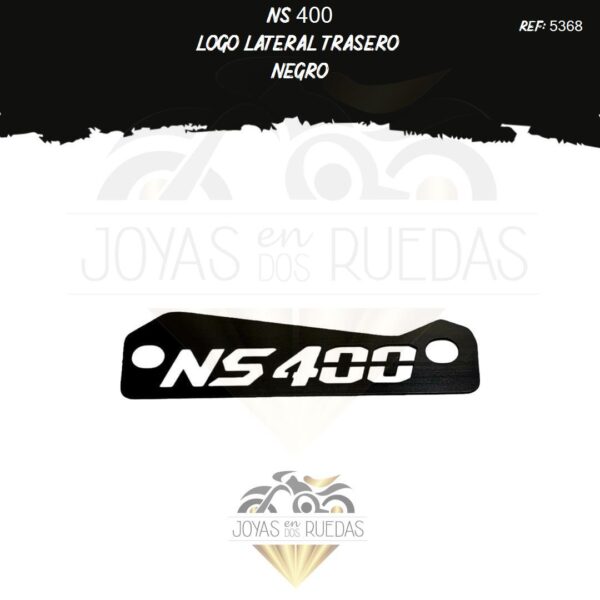 moto NS 400 Logo lateral trasero