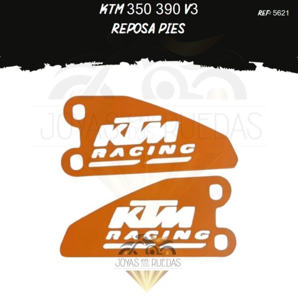 pieza KTM 350 390 V3 Reposa pies