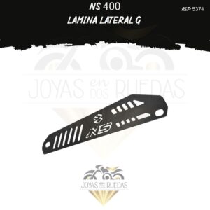 motos NS 400 lamina lateral g