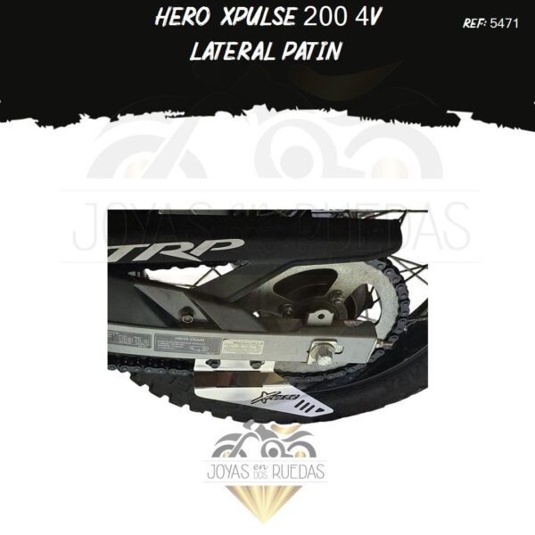 accesorio Hero Xpulse 200 4V lateral patin