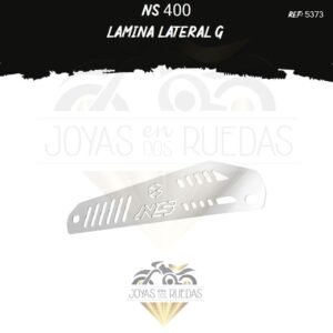 moto NS 400 lamina lateral g