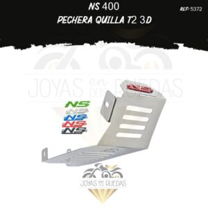 motos NS 400 pechera quilla 3D