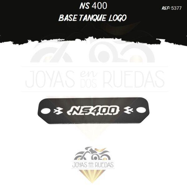 accesorios NS 400 base tanque logo