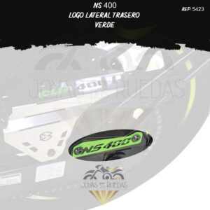 articulos NS 400 Logo lateral trasero