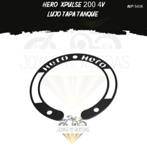 moto Hero Xpulse 200 4V lujo tapa tanque