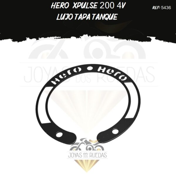 moto Hero Xpulse 200 4V lujo tapa tanque