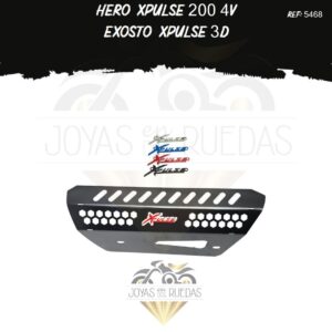lujo Hero Xpulse 200 4V exosto xpulse 3D