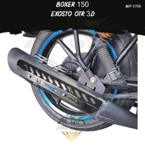 exosto otr 3D articulo Boxer 150