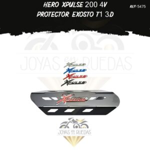 piezas Hero Xpulse 200 4V protector exosto 3D