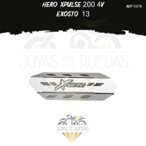 articulos Hero Xpulse 200 4V exosto