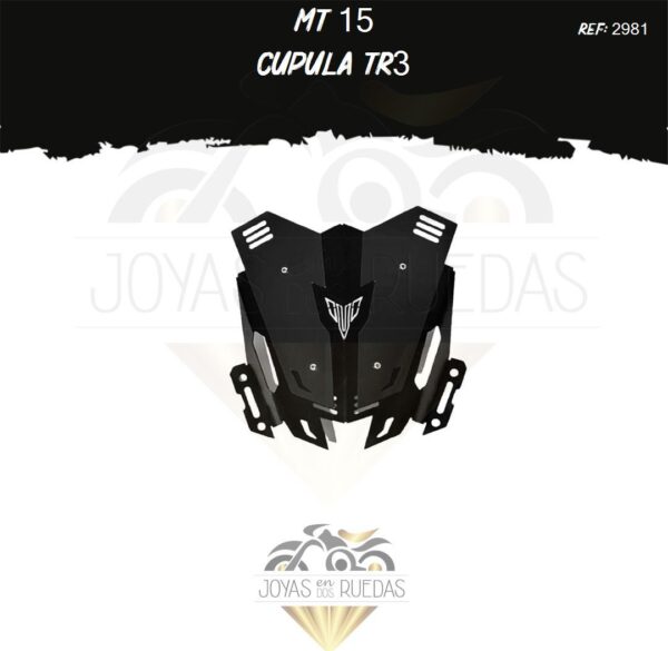 motos MT 15 Cupula TR3