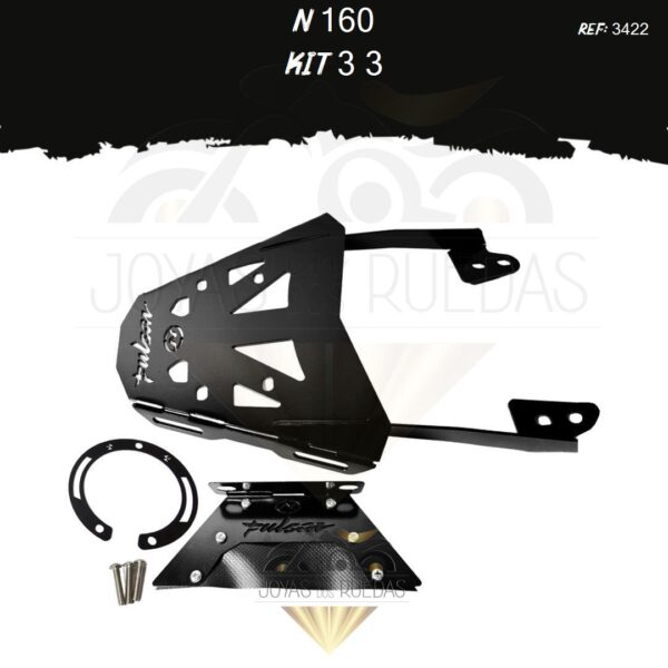 N 160 kit monoshock parrilla lujo tapa tanque