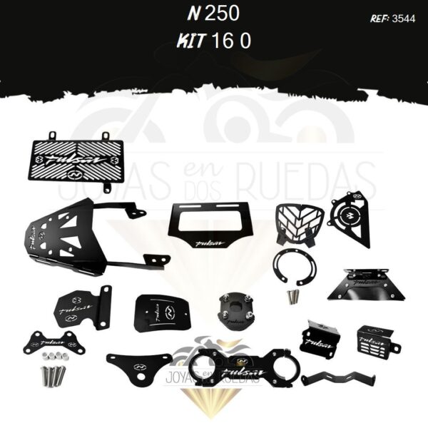N 250 kit protector bomba delantera