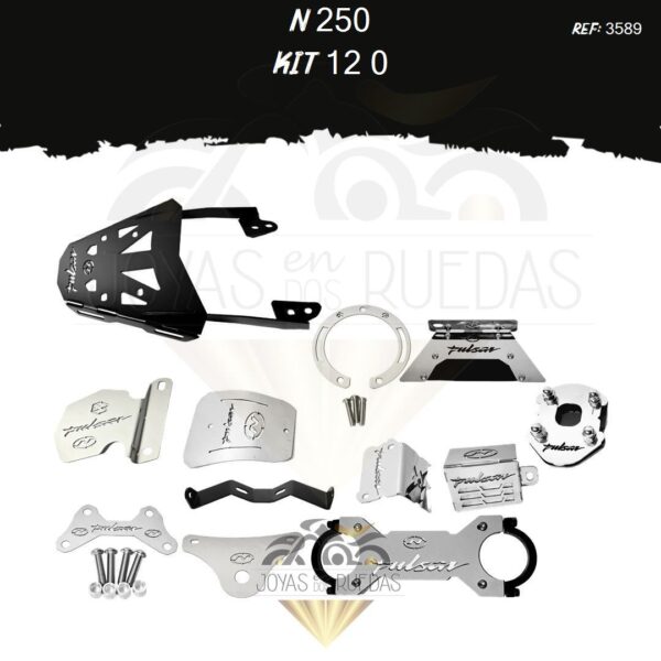 N 250 kit parrilla monoshock base exploradoras