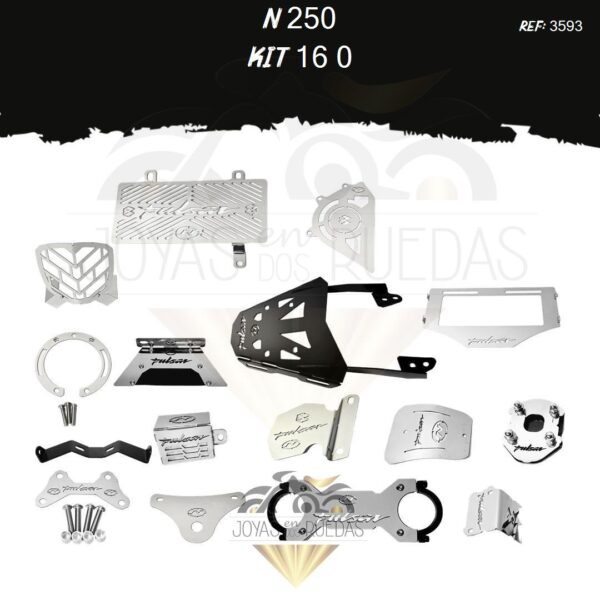 N 250 kit protector bomba delantera