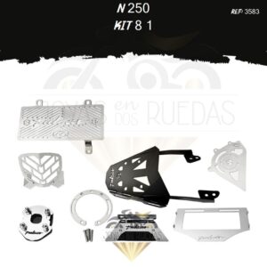 N 250 kit protector piñon lujo pata gato monoshock
