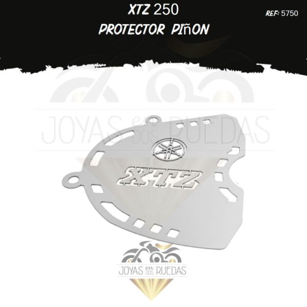 XTZ 250 lujos protector piñon