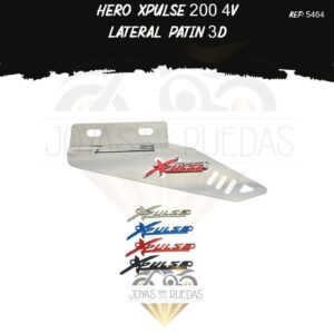 moto Hero Xpulse 200 4V lateral patin 3D
