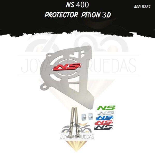 articulos NS 400 protector piñon 3D