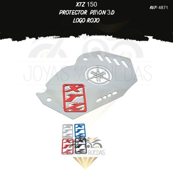 moto XTZ 150 protector piñon 3D