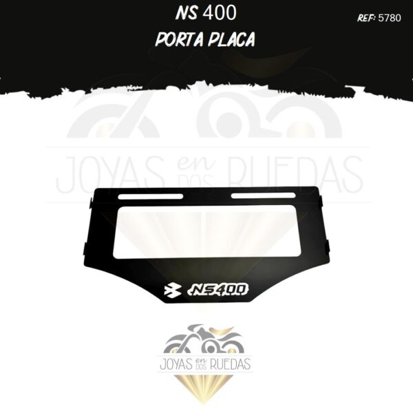 accesorio NS 400 portaplaca