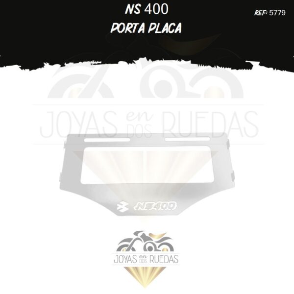 articulos NS 400 portaplaca