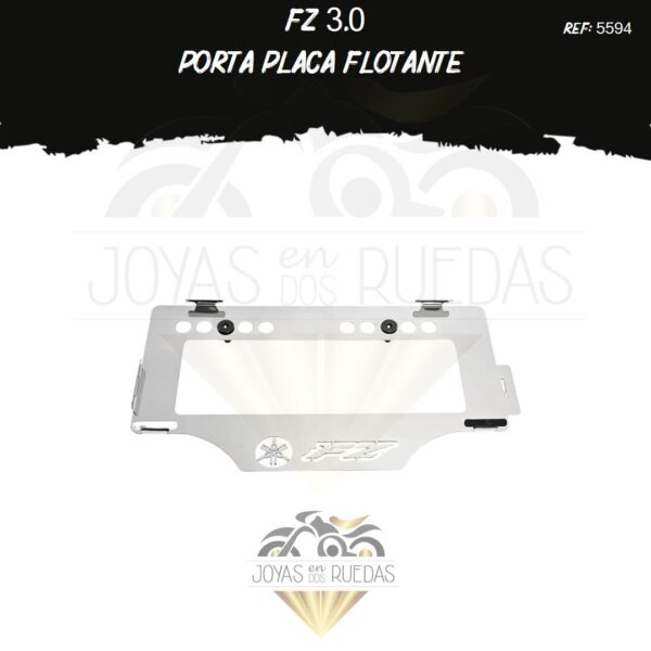 partes FZ 3.0 portaplaca flotante