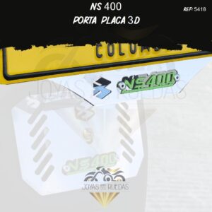 lujo NS 400 portaplaca 3D