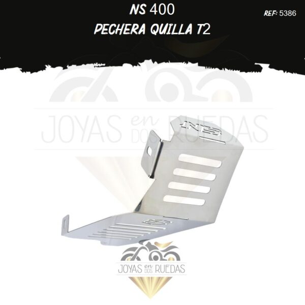 moto NS 400 pechera quilla