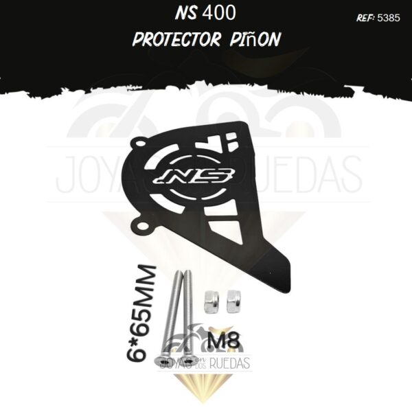 articulos NS 400 protector piñon