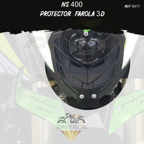 NS 400 lujos protector farola 3d