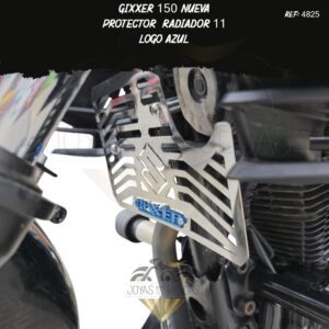partes Gixxer 150 nueva protector radiador