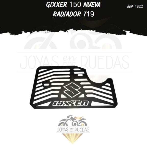 motos Gixxer 150 nueva radiador t19