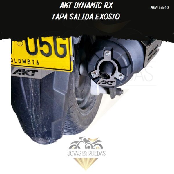 articulos akt dynamic rx tapa salida exosto