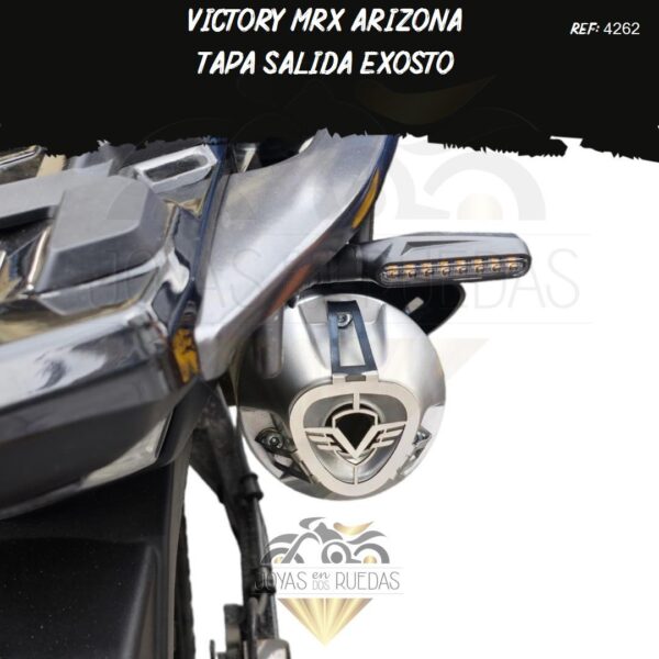 piezas Victory MRX Arizona tapa salida exosto