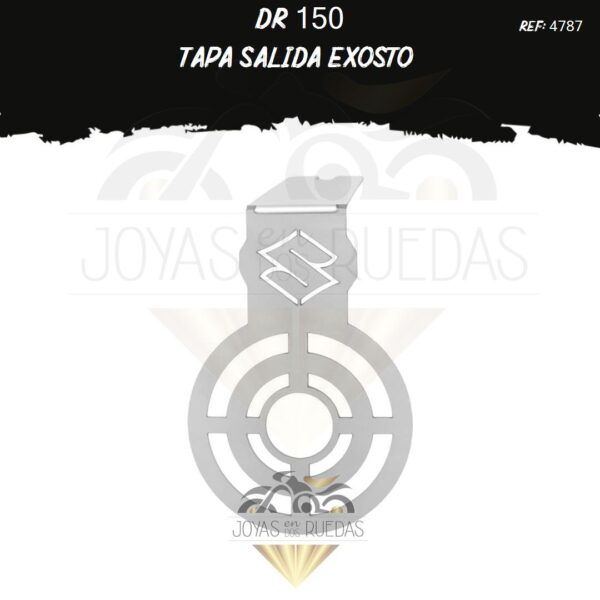 parte DR 150 tapa salida exosto