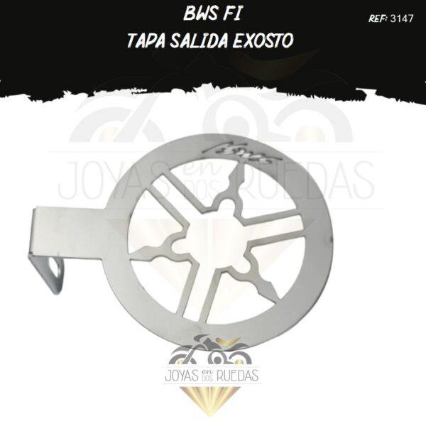 motos Bws FI tapa salida exosto