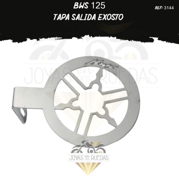 parte Bws 125 tapa salida exosto