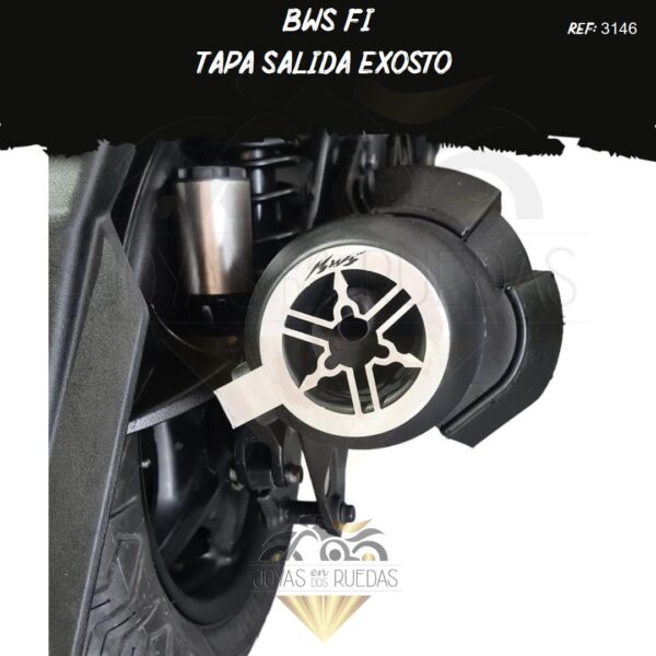 parte Bws FI tapa salida exosto