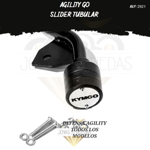 motos Agility Go slider tubular