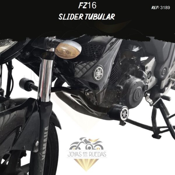 moto FZ16 slider tubular