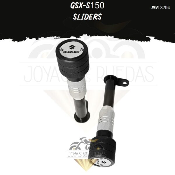GSX-S150 lujos sliders