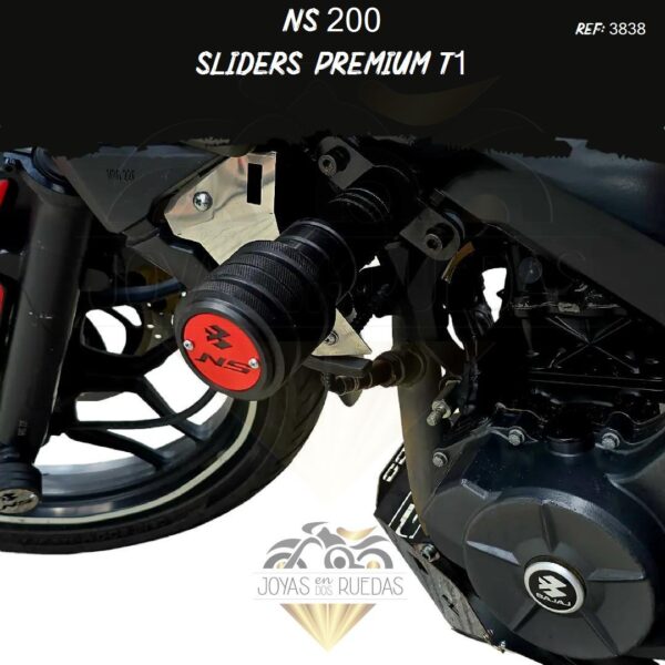 motos NS 200 Sliders premium
