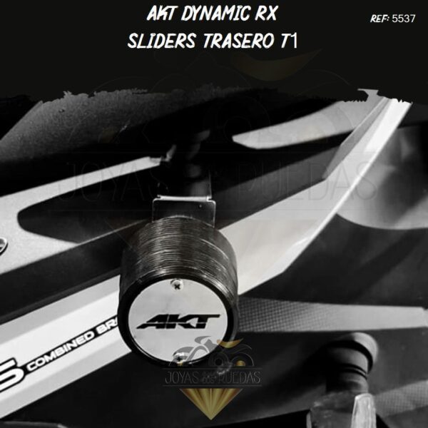 motos akt dynamic rx sliders trasero