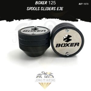 motos Boxer 125 Spools Sliders eje