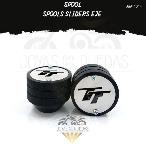 piezas Spool Spools Sliders eje