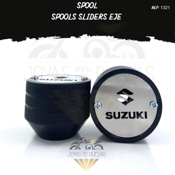 parte Spool Spools Sliders eje